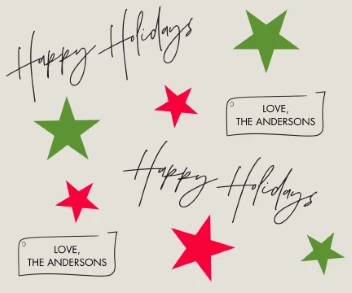 Happy Holiday Stars
