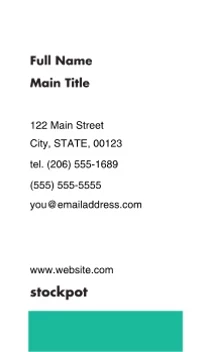 Horizontal Green Stripe