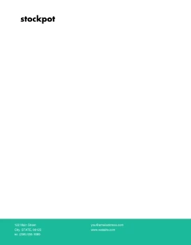 Horizontal Green Stripe