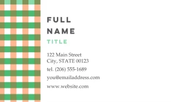 Mint Orange Tablecloth