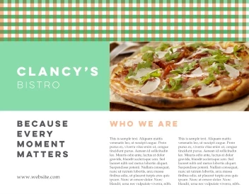 Mint Orange Tablecloth