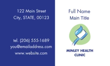 Navy Blue Toothbrush