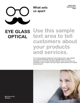 Spectacles and Moustatche