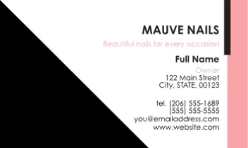 Mauve Nails