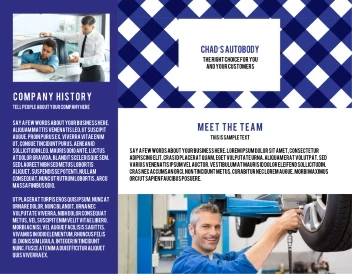 Blue Chex Automotive