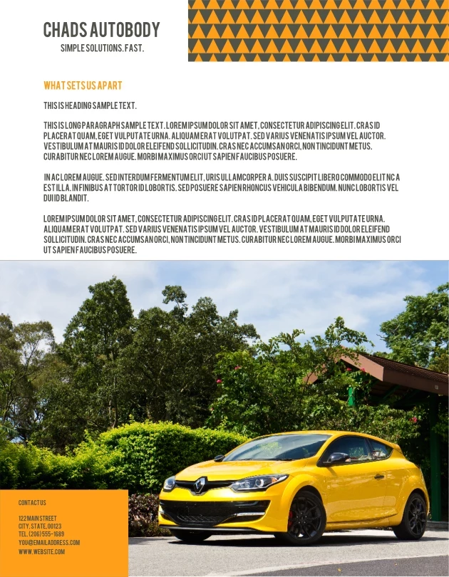 Yellow Triangle Transportation