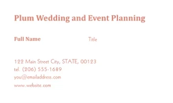 Wedding Planner