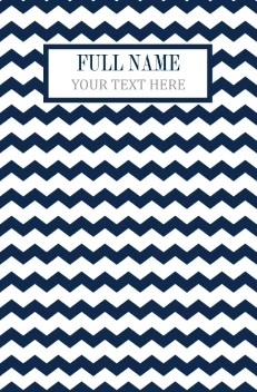 Blue Zigzag