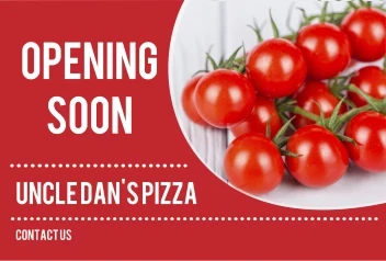 Opening Soon Pizza
