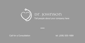 Grey Heart Stethoscope