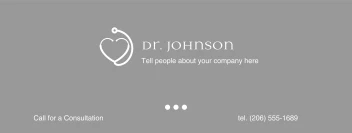 Grey Heart Stethoscope