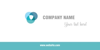 Tradeshow Blue Slogan