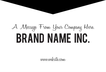 White-Black Envelope