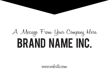 White-Black Envelope