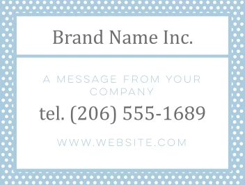 White Dotted Pattern