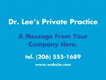 Texture Sign Message