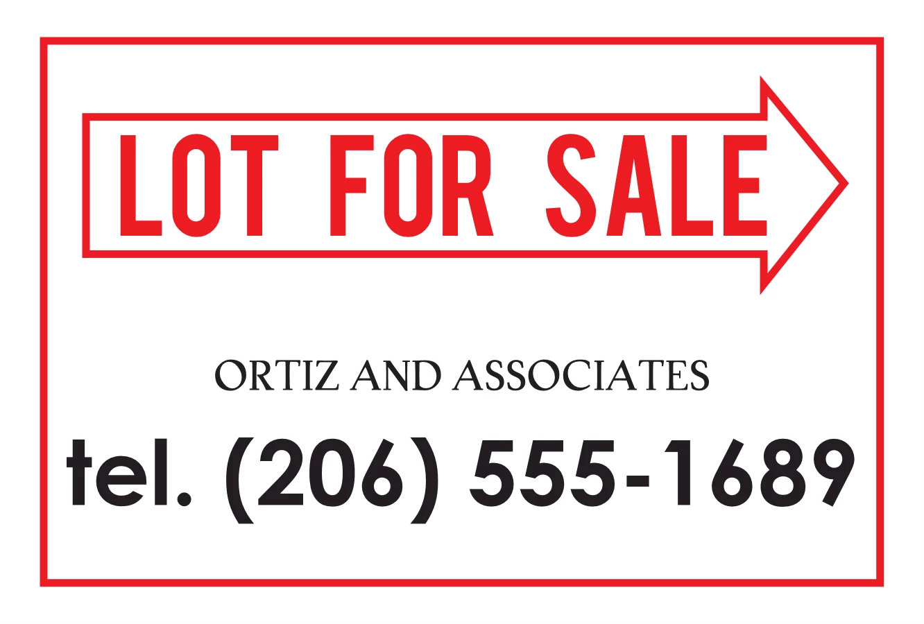 Red Direction Sale