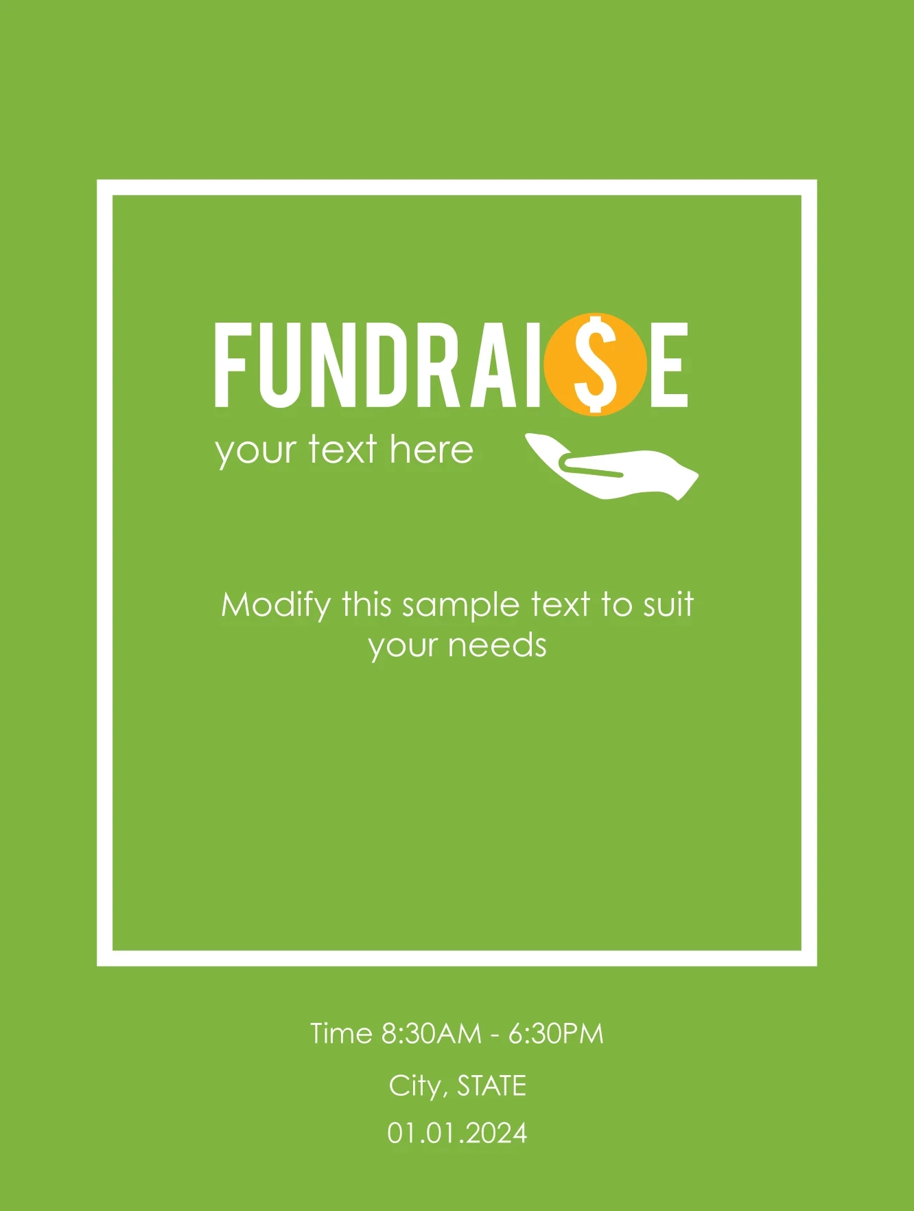 Fundraising Hand