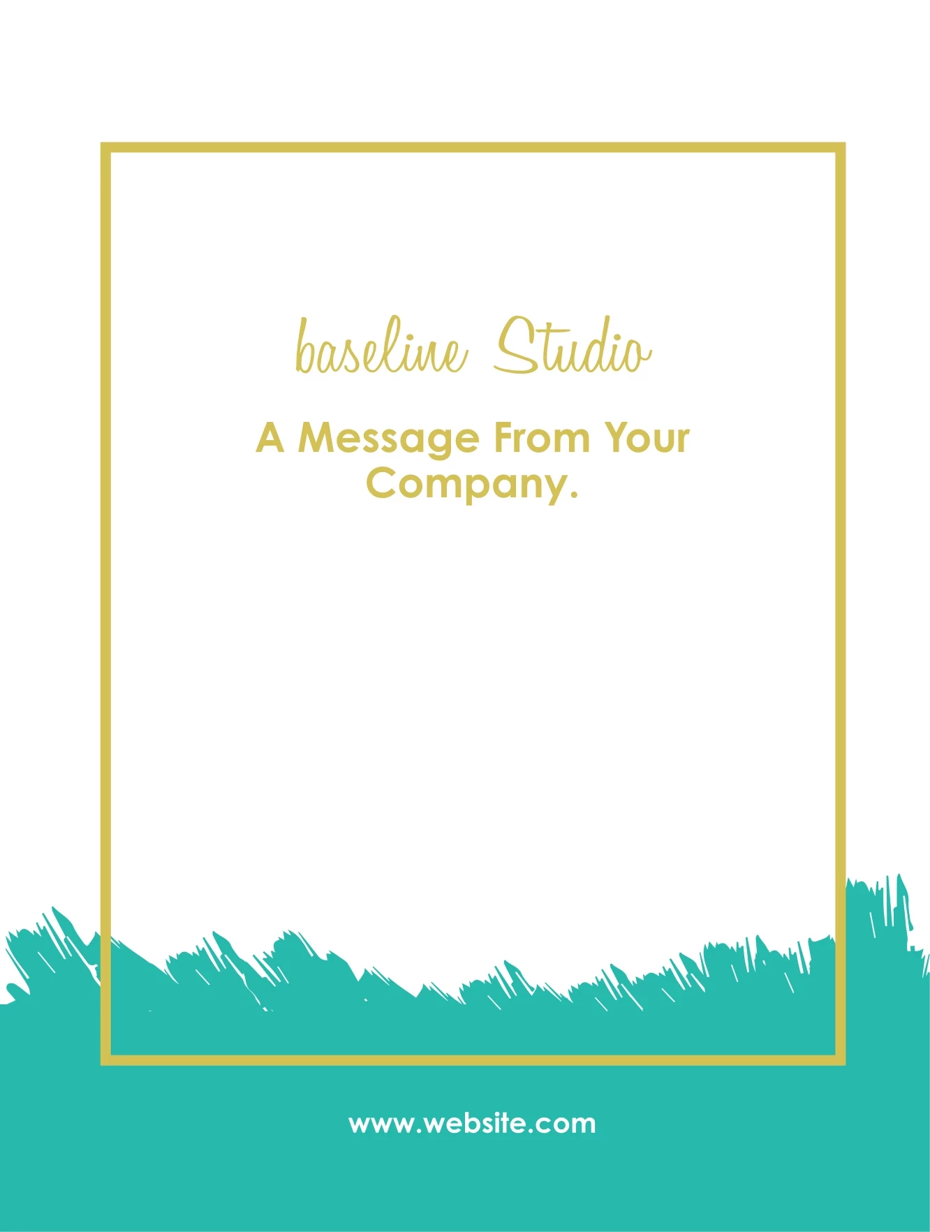 Brush Mark Frame