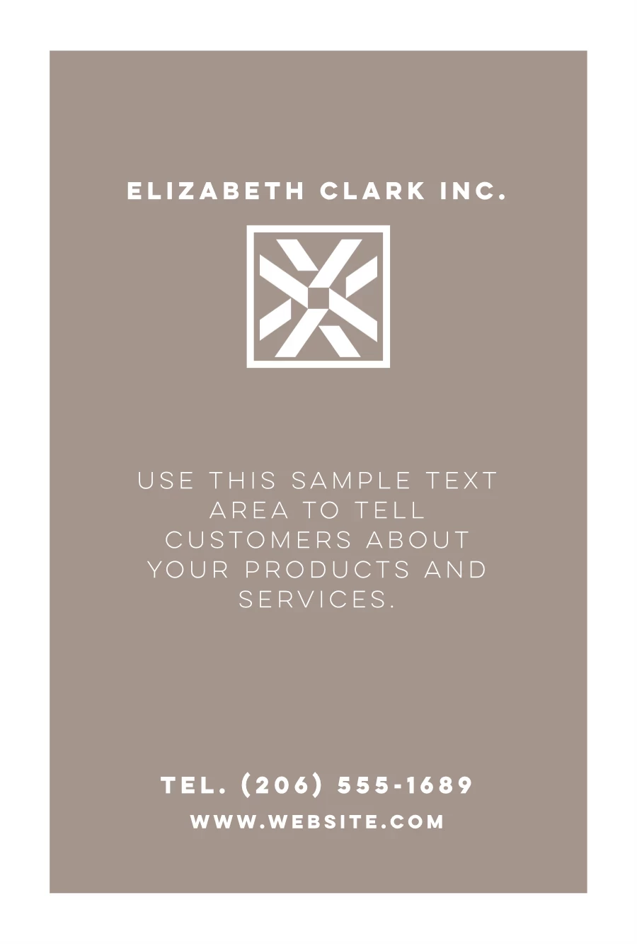 Taupe Block