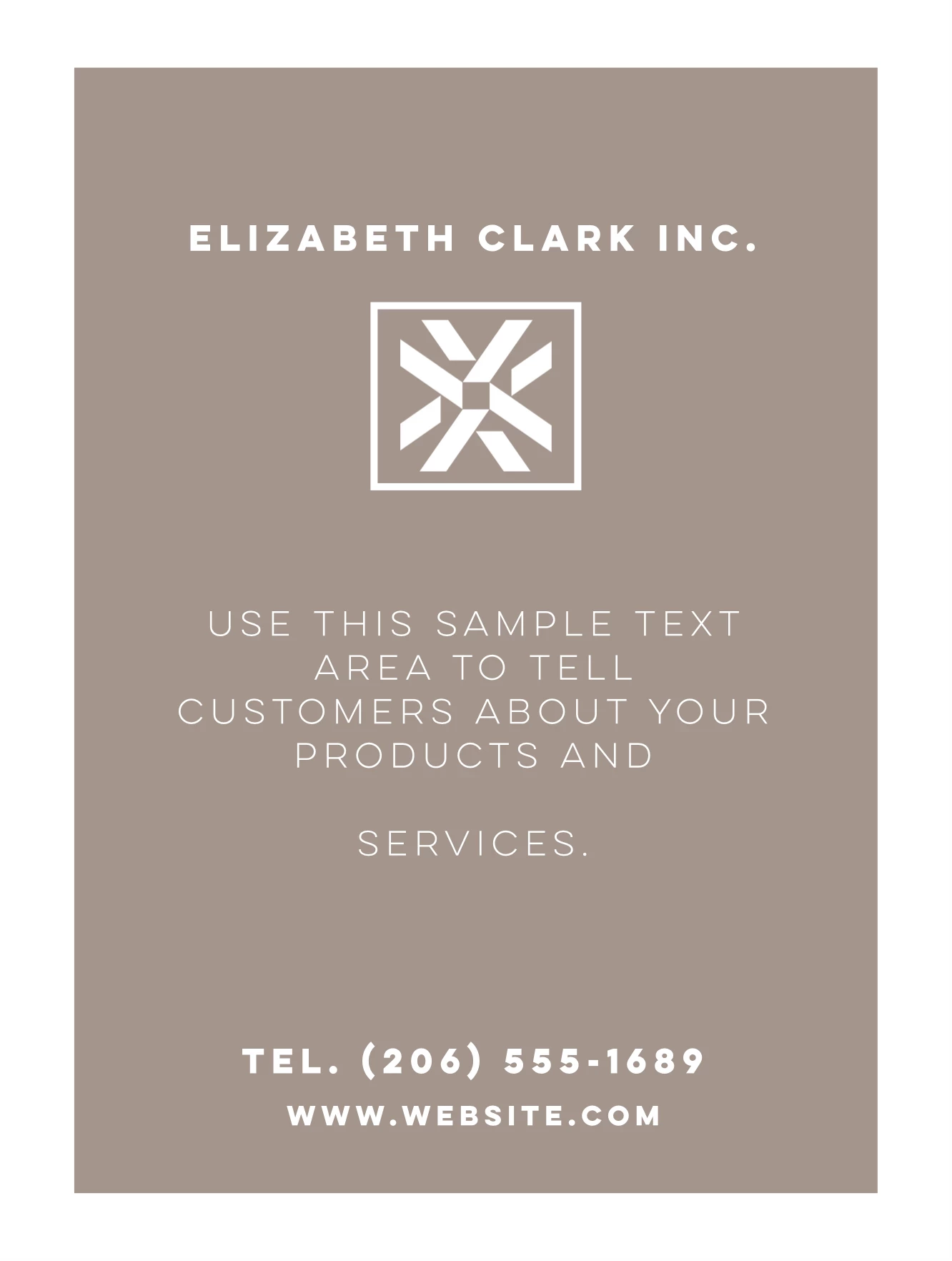 Taupe Block