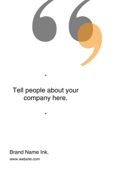 Grey Quotation Marks