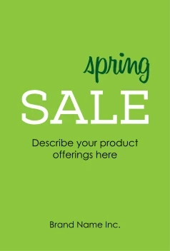 Spring Sale
