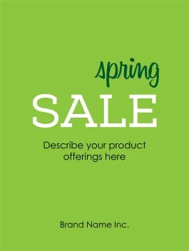Spring Sale