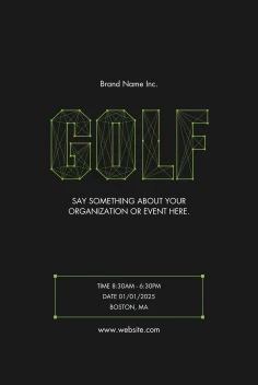 Geometric Golf