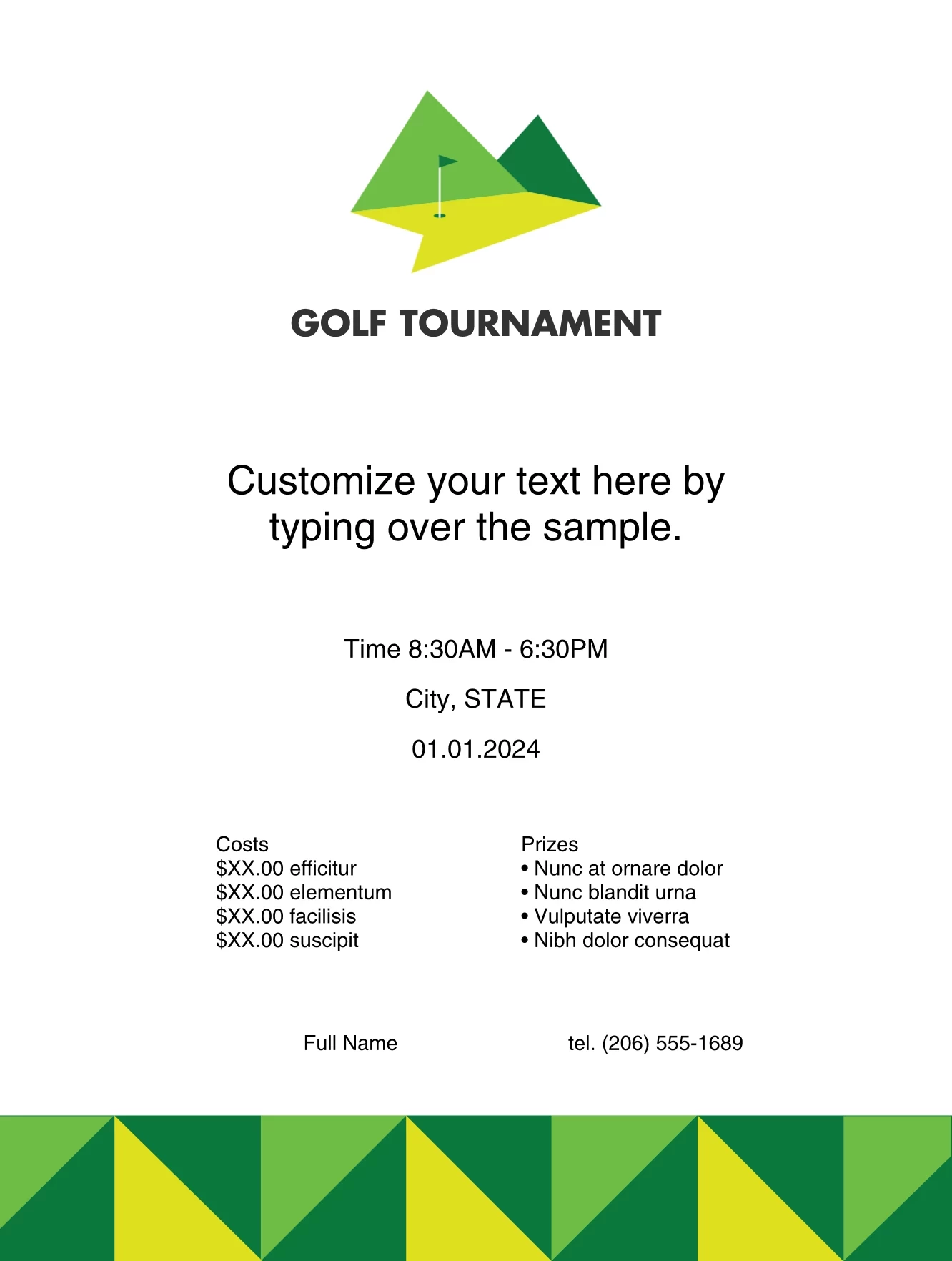 Green Golf Ground