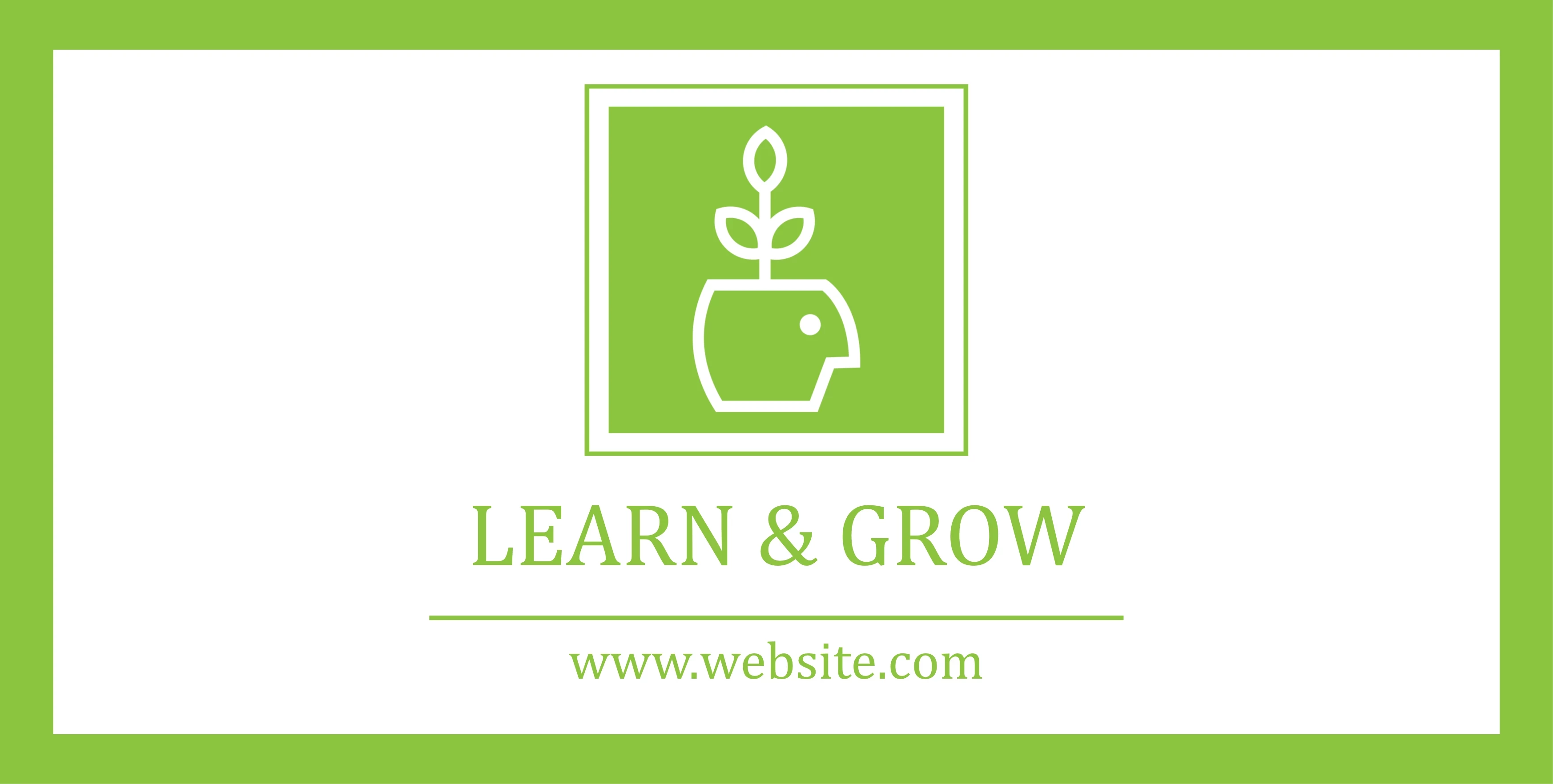 Growing Potted Plant