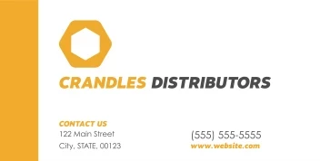 Yellow White Hexagon