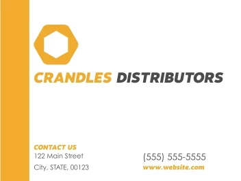 Yellow White Hexagon