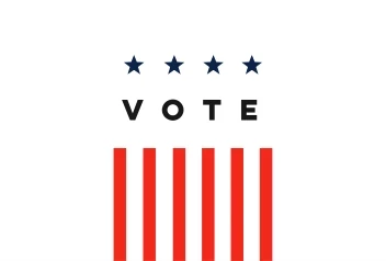 Red Vertical Stripes