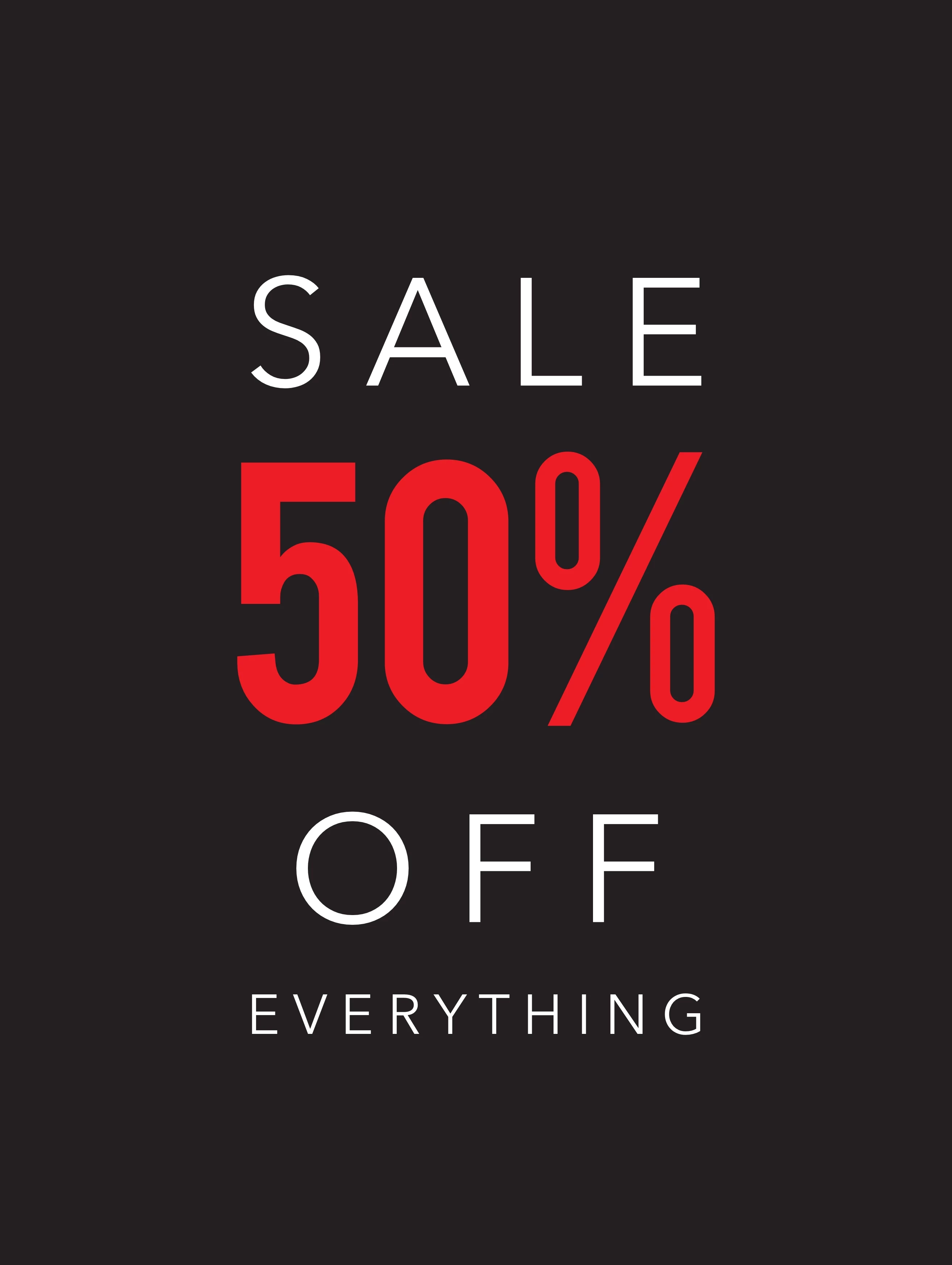 Big Sale