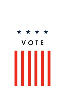 Red Vertical Stripes