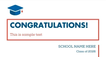 Simple Congratulations Class