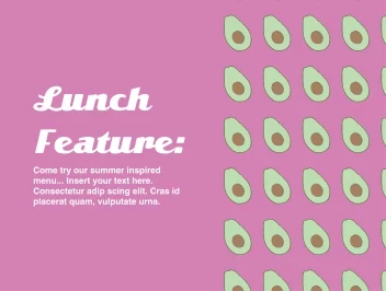 Avocado Lunch Feature