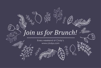 Join Us For Brunch