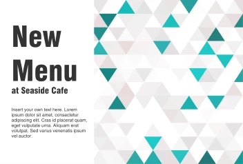 New Menu