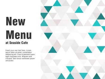 New Menu