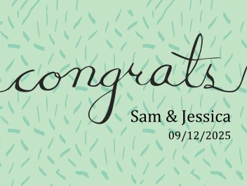 Calligraphy Congrats