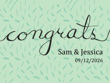 Calligraphy Congrats