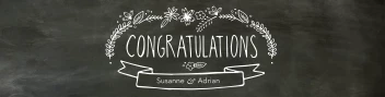 Congrats Chalkboard