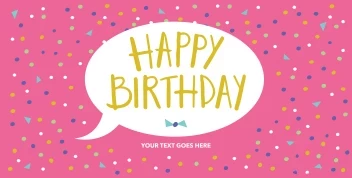 Happy Birthday Confetti