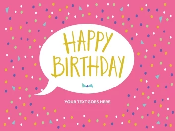 Happy Birthday Confetti