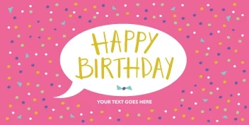 Happy Birthday Confetti