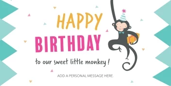 Happy Birthday Monkey