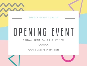 Grand Opening Salon