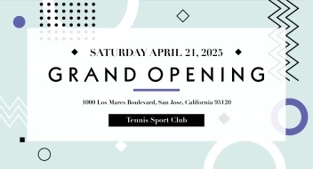 Grand Opening Sport